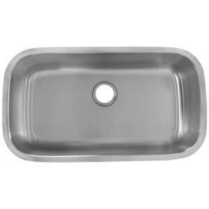 Single Bowl Kitchen Sink - Stainless Steel - VS3218